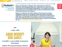 Tablet Screenshot of mydayis.com